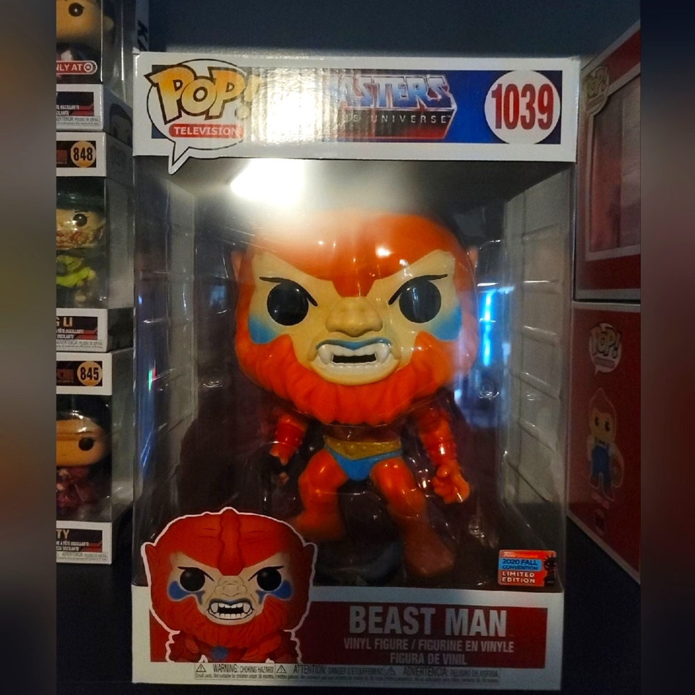 Funko POP! Masters of the Universe Beast Man 10" (2020 Fall Con) #1039